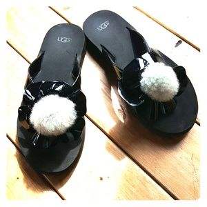 Women's UGG poppy flip flop